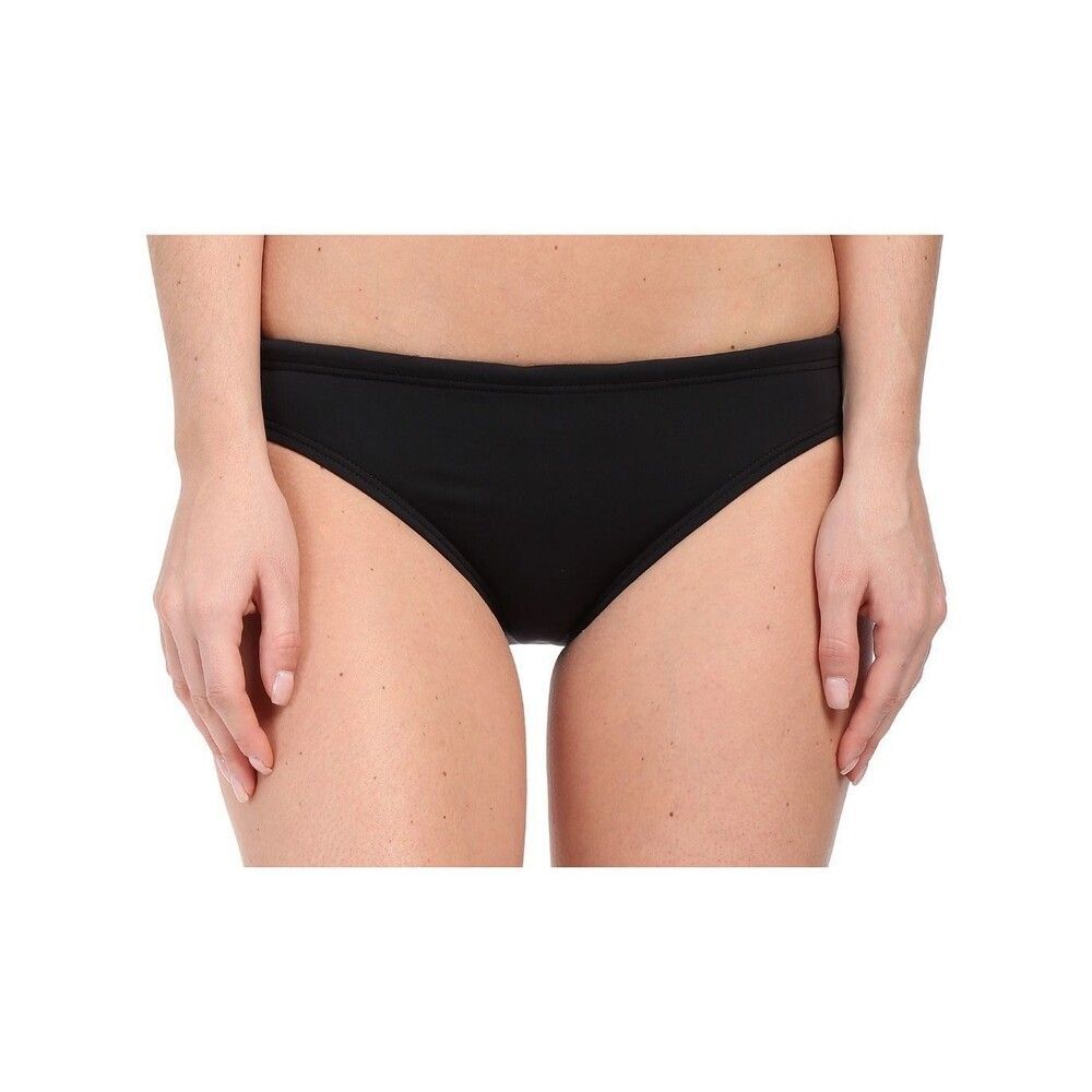 NEW TYR Women's Solid Lula Bikini Bottom  sz M / 8 Black Durafast Lite